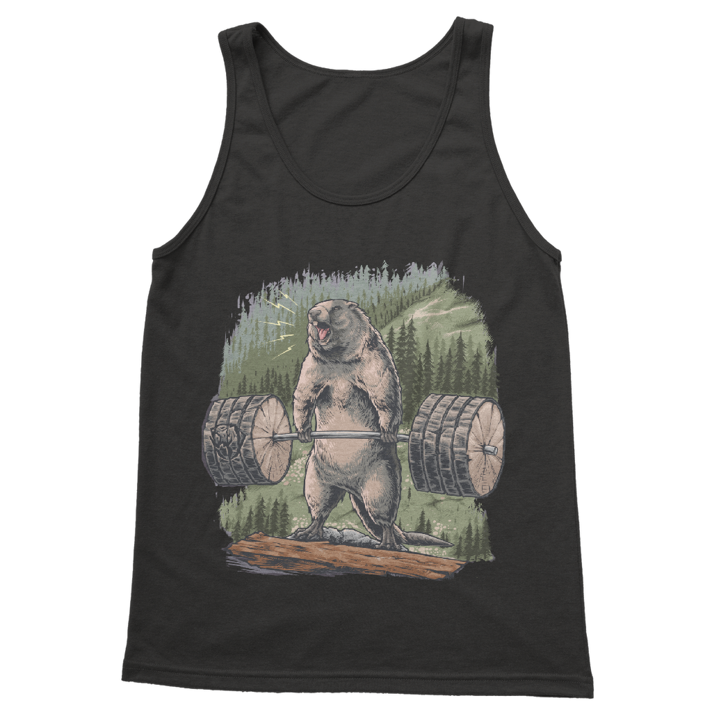 Deadlifting Marmot Tank