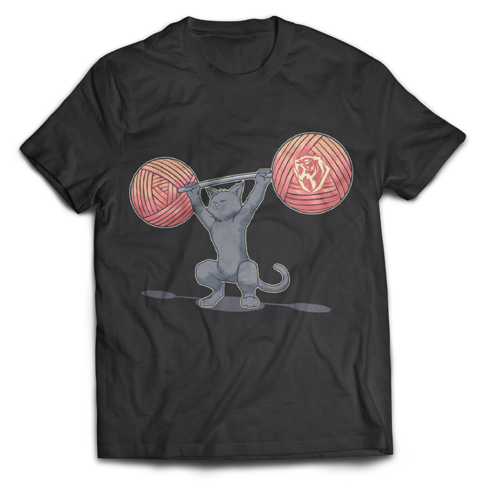 Olympic Snatch Black Cat Tee