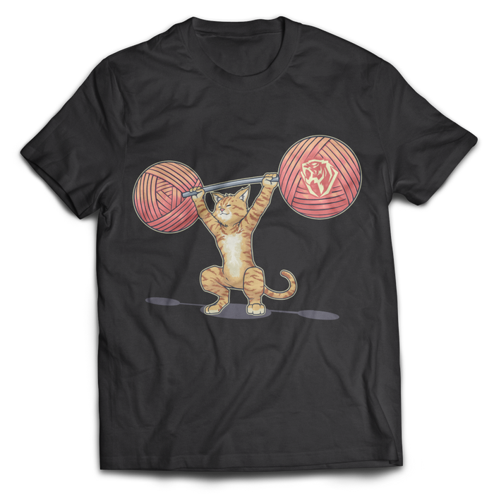 Olympic Snatch Ginger Cat Tee