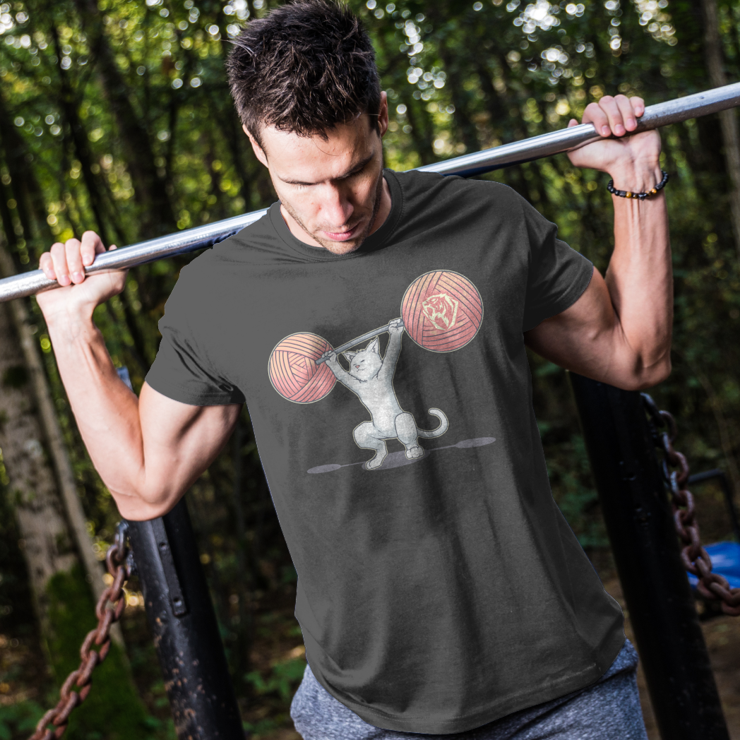 Olympic Snatch White Cat Tee