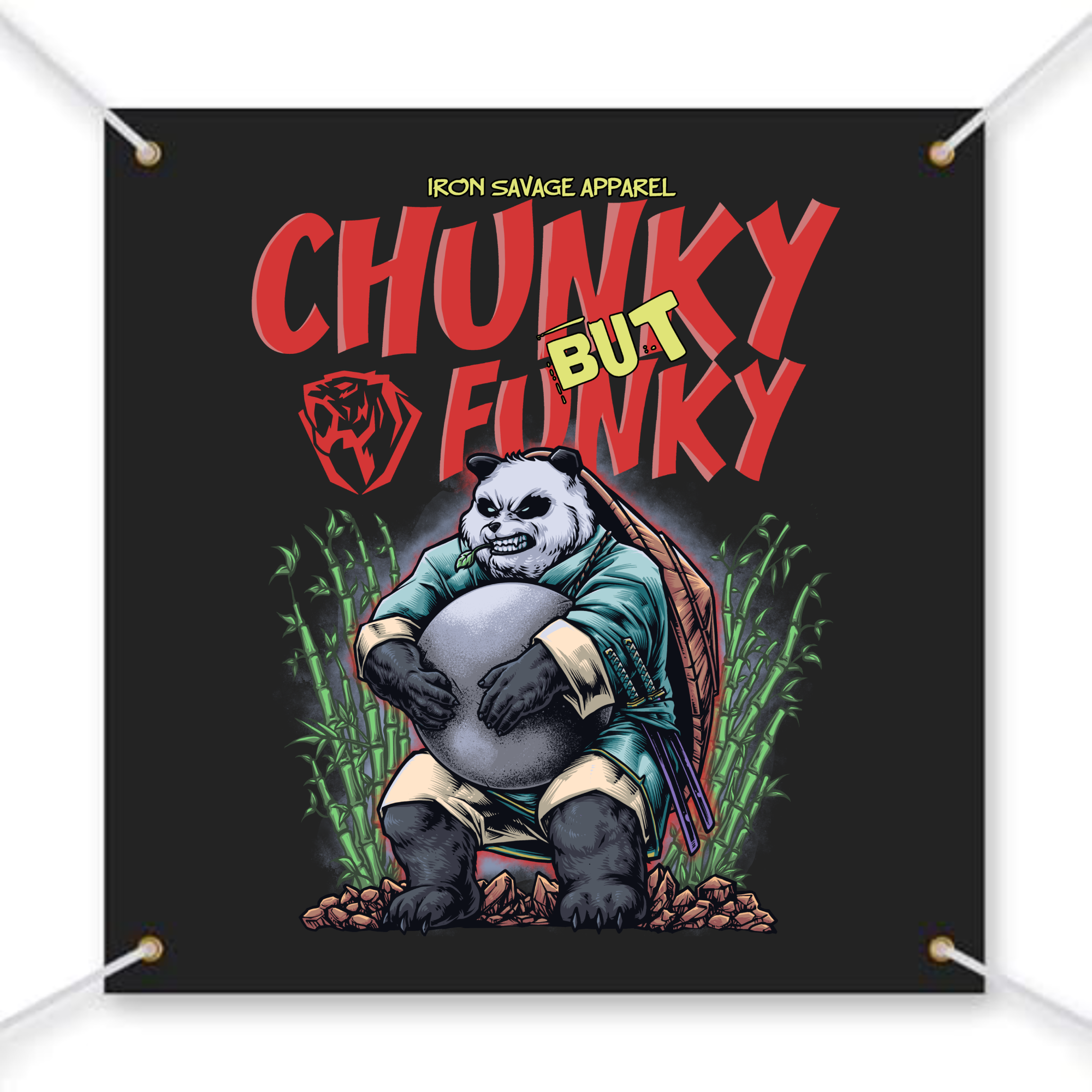 Panda V2: chunky but funky Banner