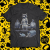 Deadlifting Raccoon T-shirt