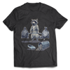 Deadlifting Raccoon T-shirt