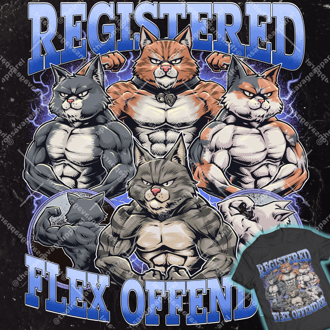 Registered Flex Offender T-shirt