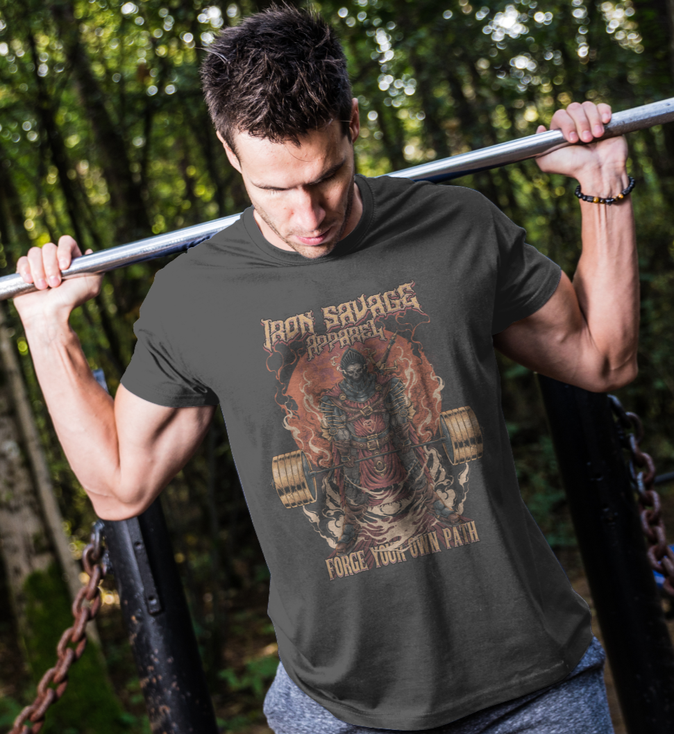 Knight: Forge your own path T-Shirt (Sumo deadlift version)