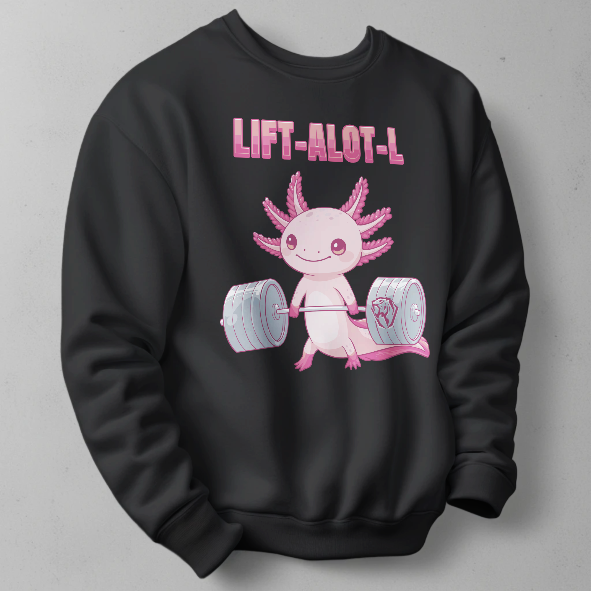 Lift-alot-l (Deadlift Edition) Crewneck Sweatshirt