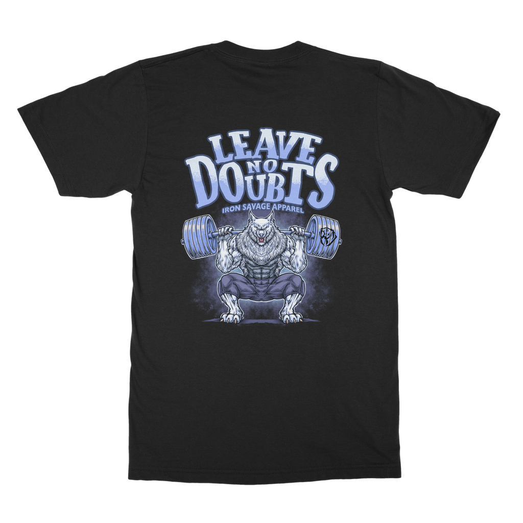Arctic Werewolf: Leave no doubts Back Piece T-shirt (UK)