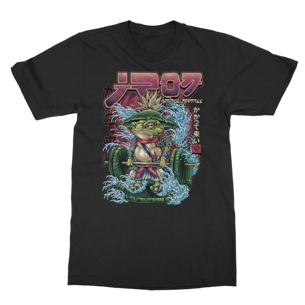 Samurai Frog: Bring it on T-shirt (UK)