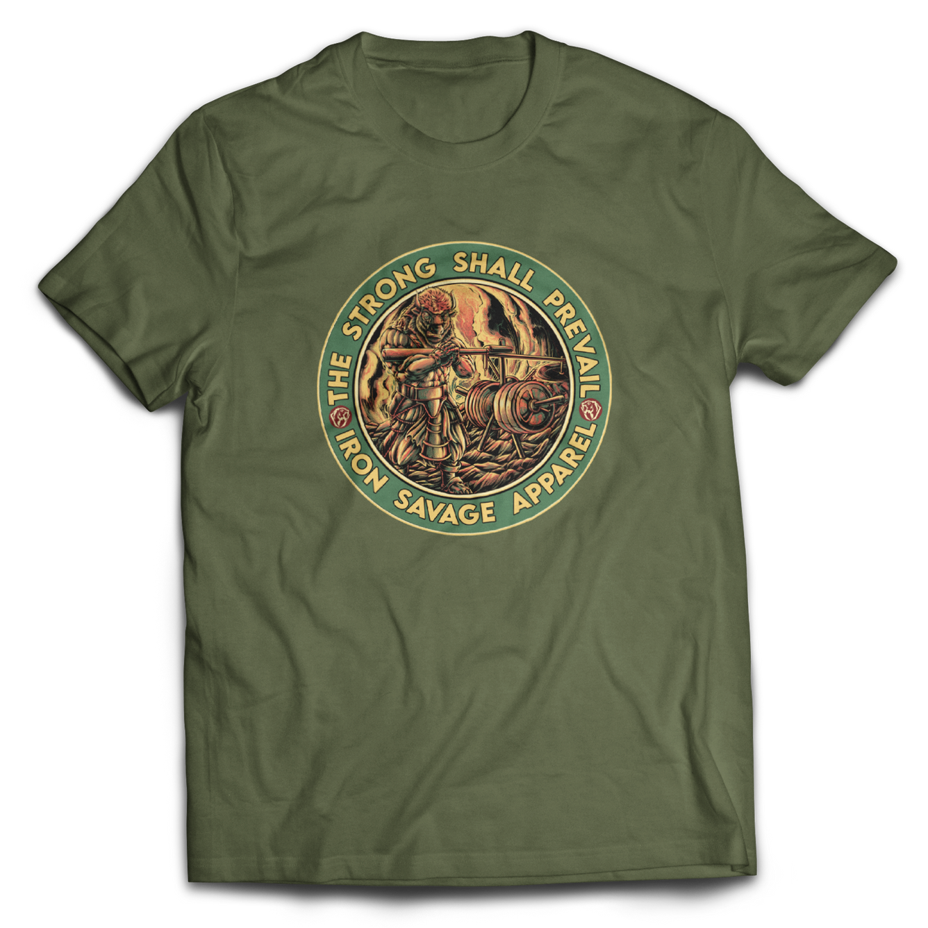 Bison: The Strong Shall Prevail Unisex T-Shirt