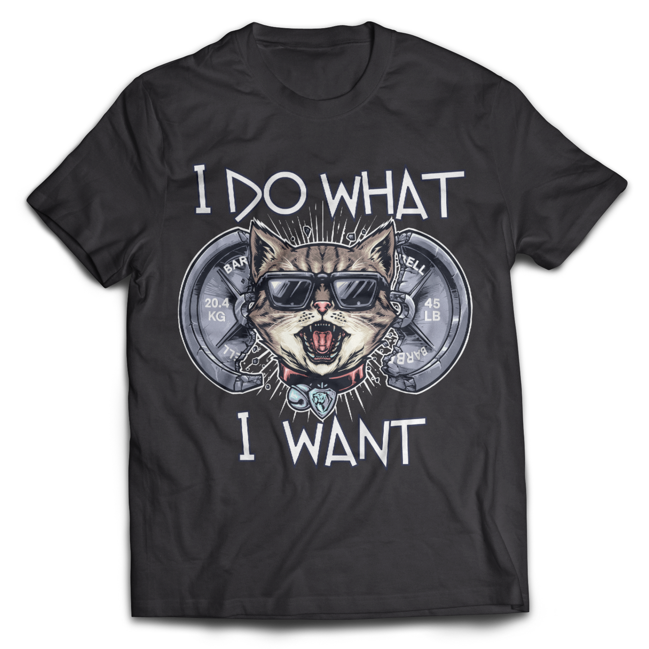 I do What I want Cat Tee