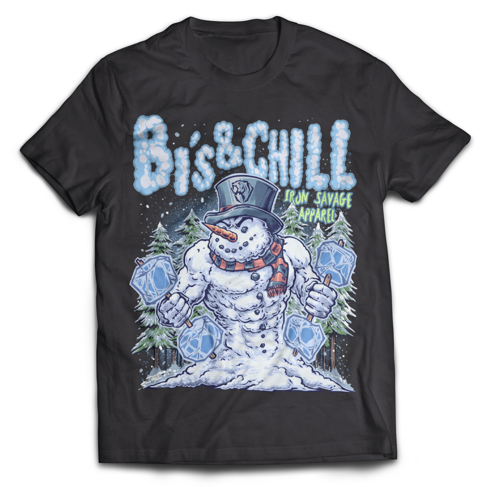 Snowman: Bi's & Chill T-Shirt