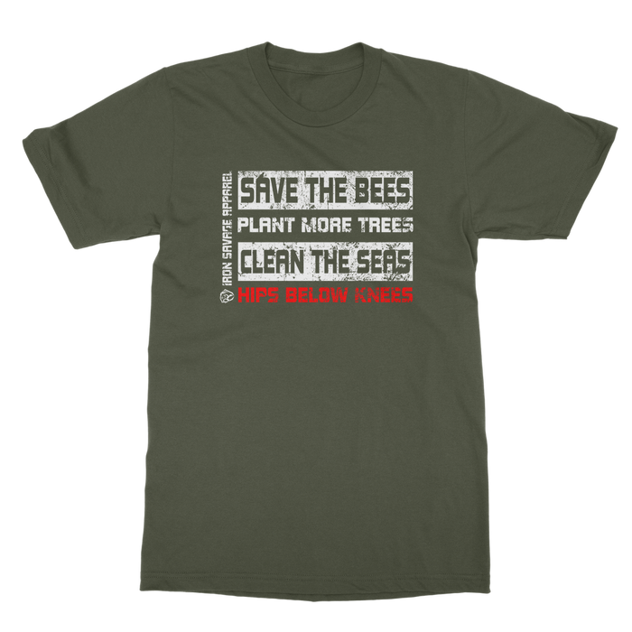 Hips Below Knees T-shirt (UK)