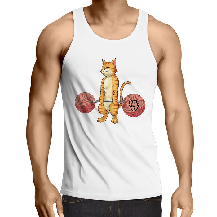 Deadlifting Cat Tank (AU)