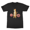 Deadlifting Cat T-shirt (UK)