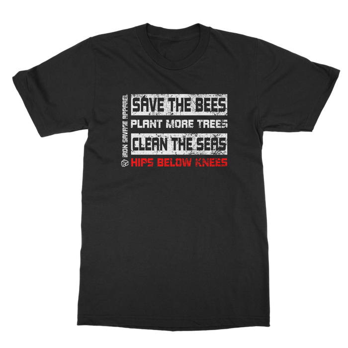 Hips Below Knees T-shirt (UK)