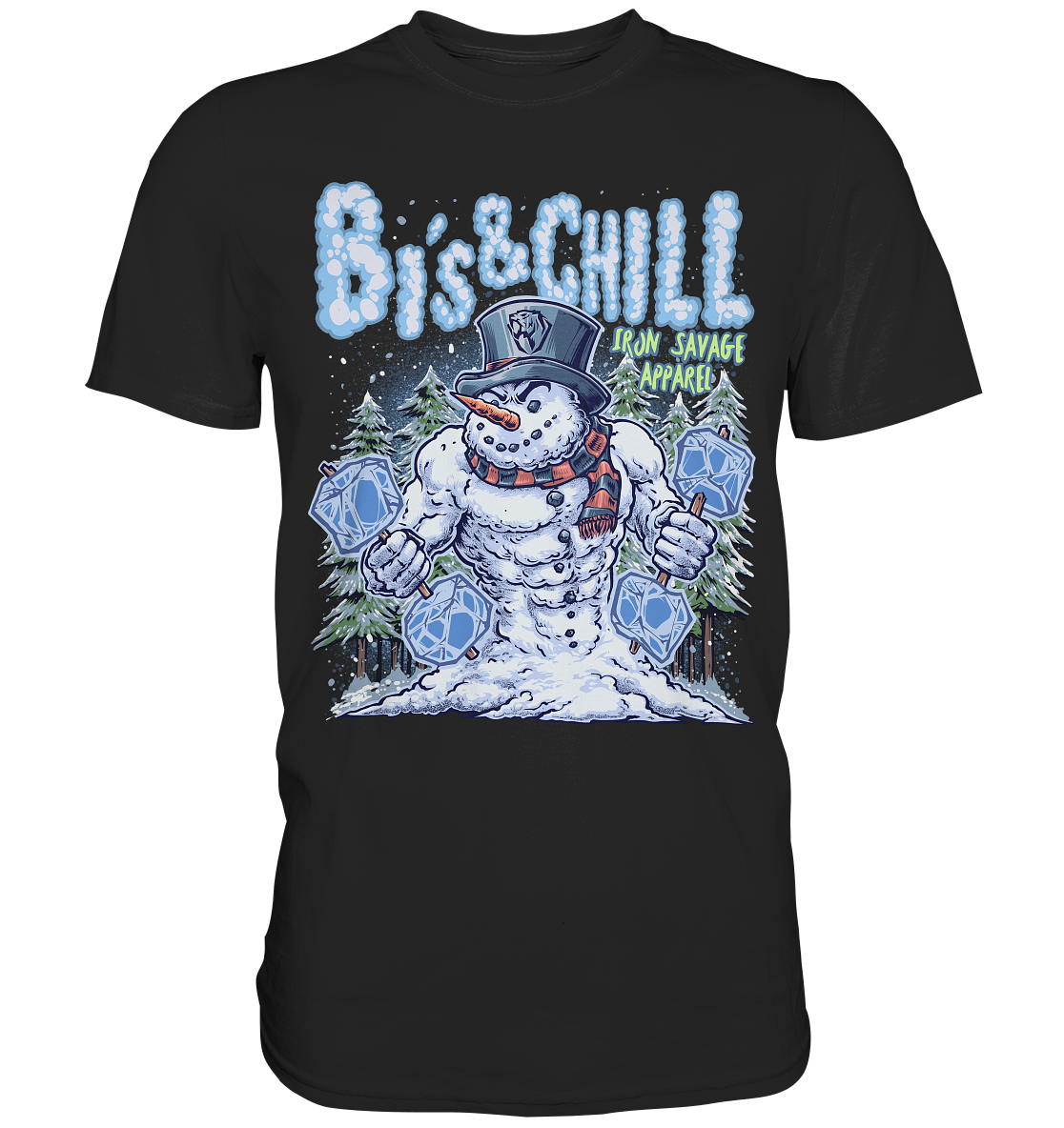 Snowman: Bi's & Chill T-shirt (EU)