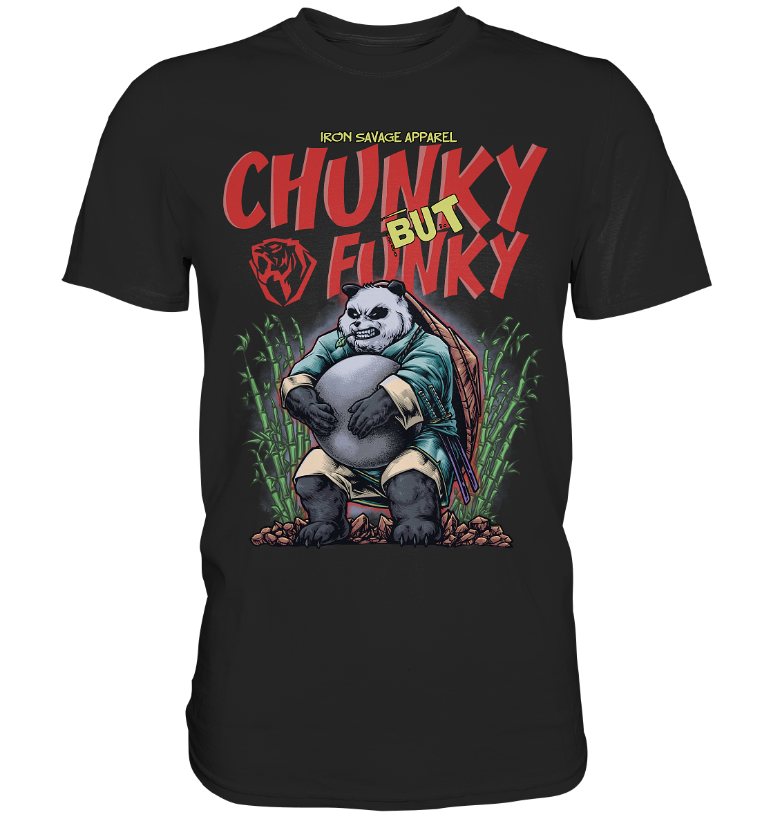 Panda: Chunky but Funky V2 T-shirt (EU)